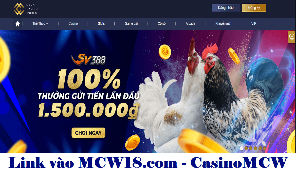 Mcw18.com Link nhà cái CasinoMCW chính thức